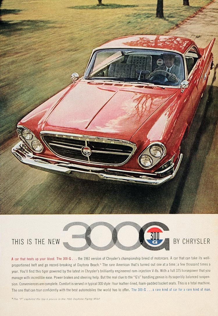 1961 Chrysler Auto Advertising